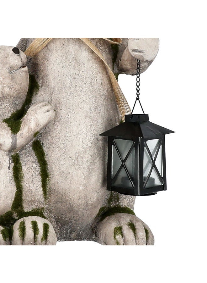 Rabbit Decoration 27.5x25.5x23.5 Cm - Image 3