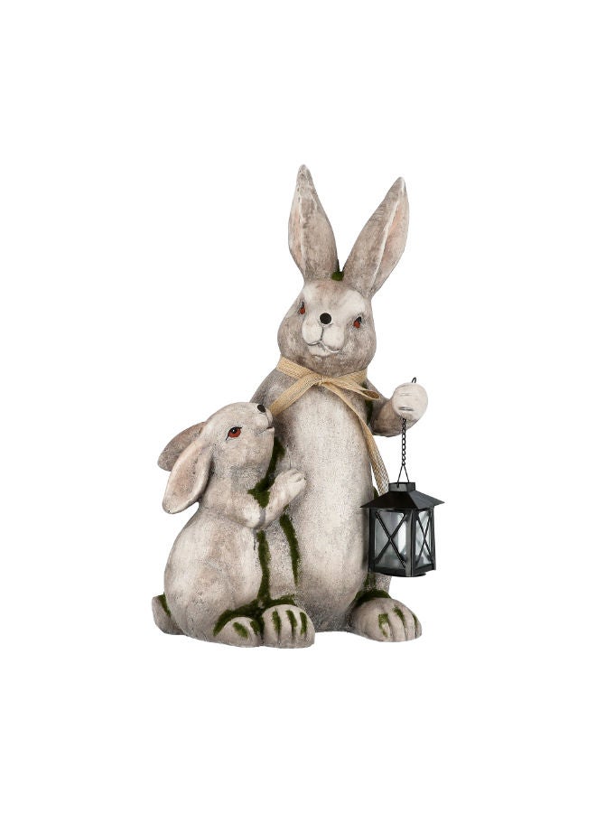 Rabbit Decoration 27.5x25.5x23.5 Cm - Image 1