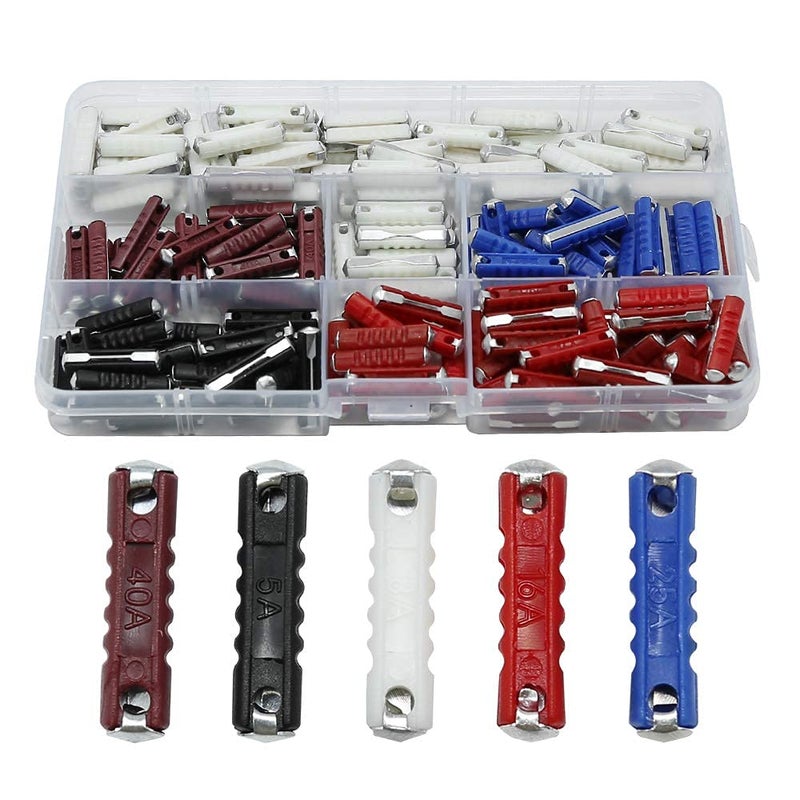 Saihisday Car Fuses Torpedo Type European for Classic Cars Old Style 5A 8A 16A 25A 40A 200Pcs - Image 3