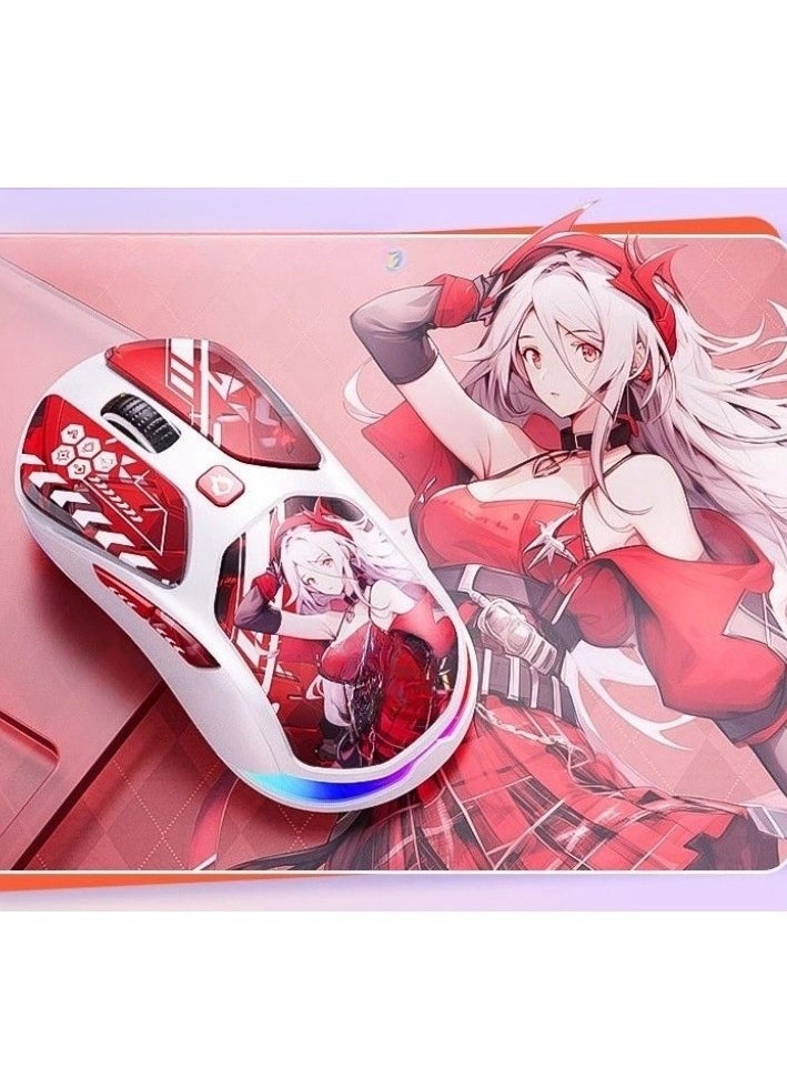 Generic The Third Mock Examination Wireless Mouse Bluetooth Anime Theme E-Sports Mouse  - Image 1