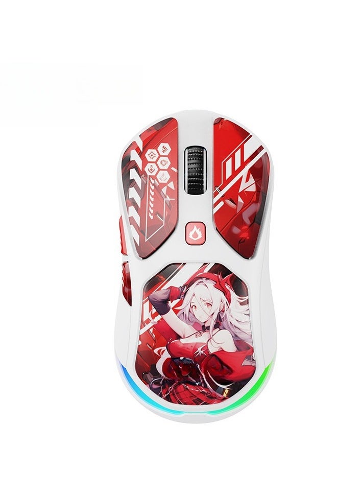Generic The Third Mock Examination Wireless Mouse Bluetooth Anime Theme E-Sports Mouse  - Image 3