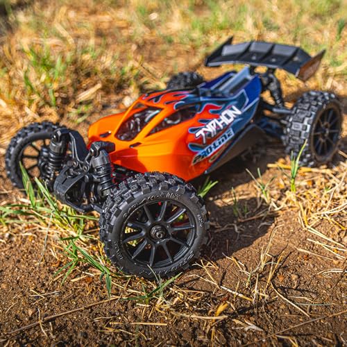 Pro-Line Racing Badlands MX 1.9" All-Terrain Buggy Tires 4 Mounted on Mach-10 Black 1.9" 12mm Hex Wheels for Typhon GROM 4x4 Front or Rear PRO1024610 - Image 5