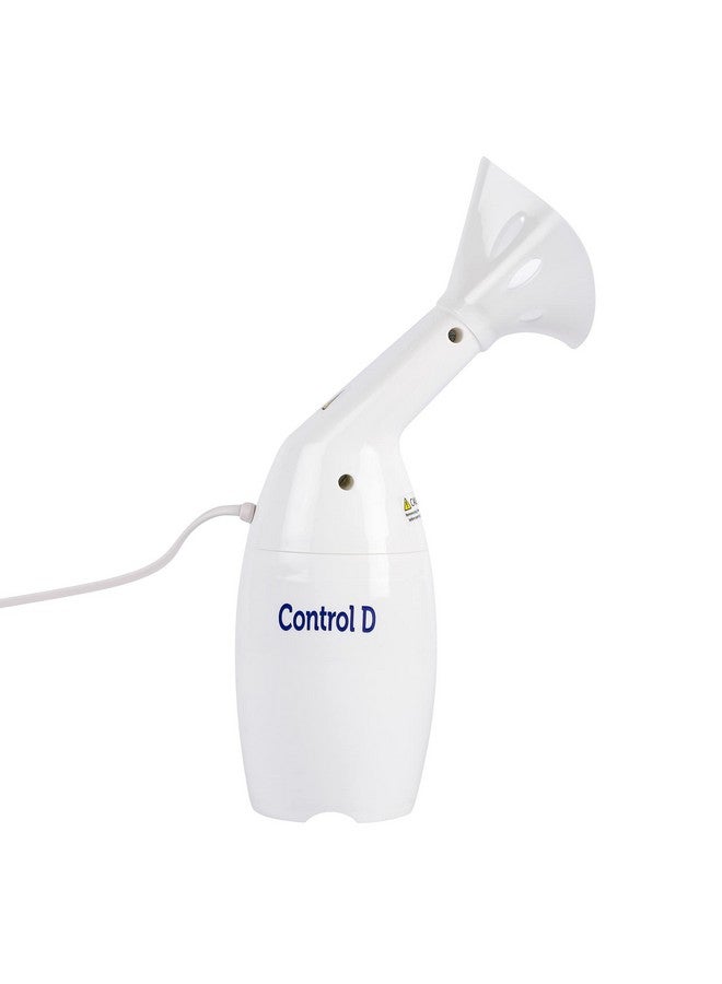 Control D Steamer Home Spa Face White Vaporizer Includes Flexible Universal Mask For The Mouth And Nose Warm Steam Treatment Nebulization Of Liquids With 1 Years Warranty  - Image 3