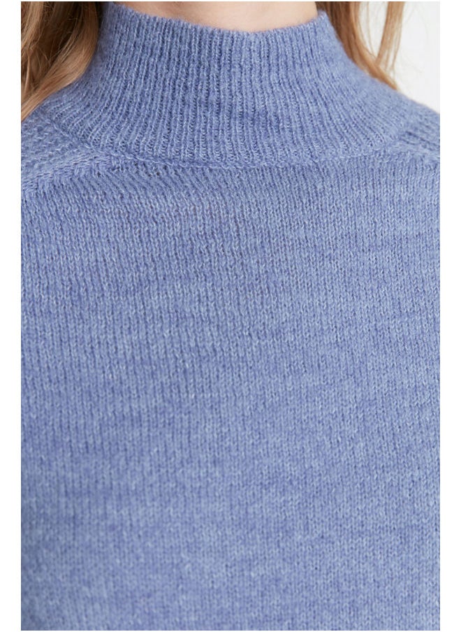 trendyol - Sweater Vest - Purple - Regular - Image 1