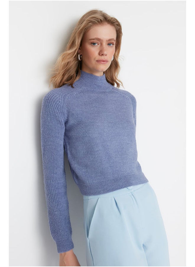 trendyol - Sweater Vest - Purple - Regular - Image 1