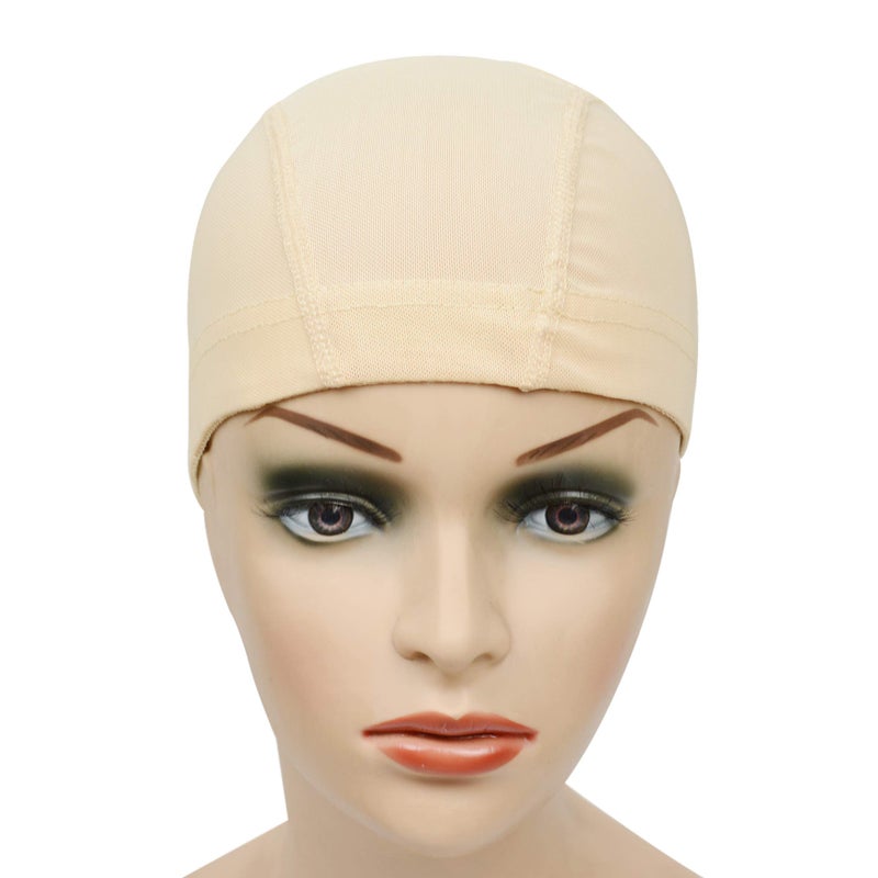 YANTAISIYU 5 Pcs/lot Mesh Dome Caps for Wigs Stretchable Hairnets Wig Caps for Women (Mesh Cap S) - Image 2