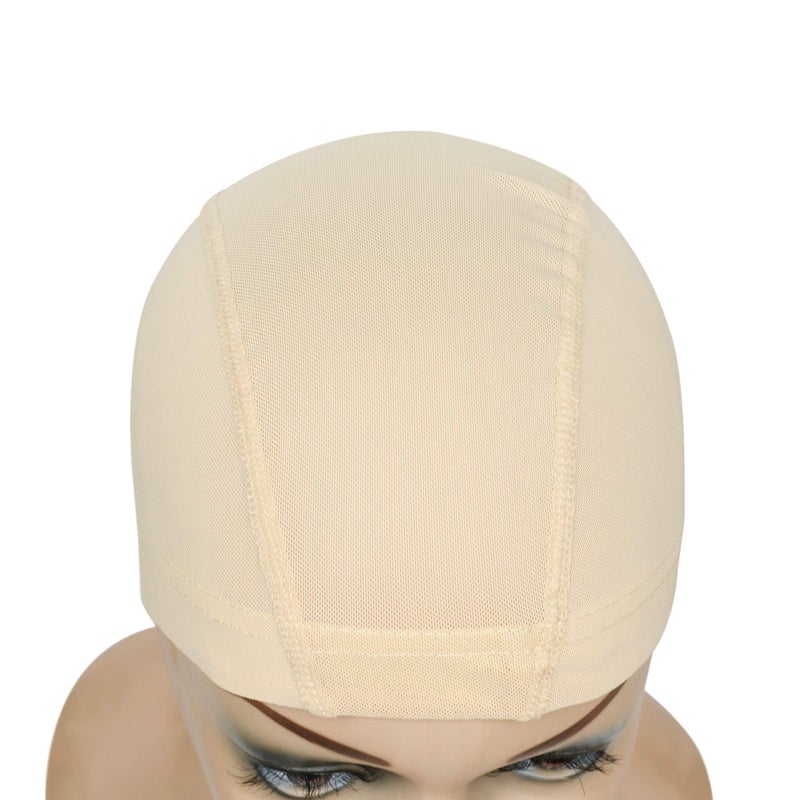 YANTAISIYU 5 Pcs/lot Mesh Dome Caps for Wigs Stretchable Hairnets Wig Caps for Women (Mesh Cap S) - Image 4