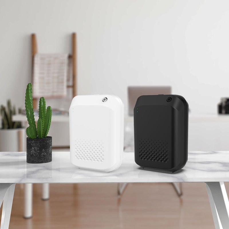 Smart Scent Air Machine: Pear Blossom White 100-Day Battery Life Bluetooth Control - Safety Lock Design Aromatherapy Diffuser for Hotel Office Spa Home Travel - Image 2