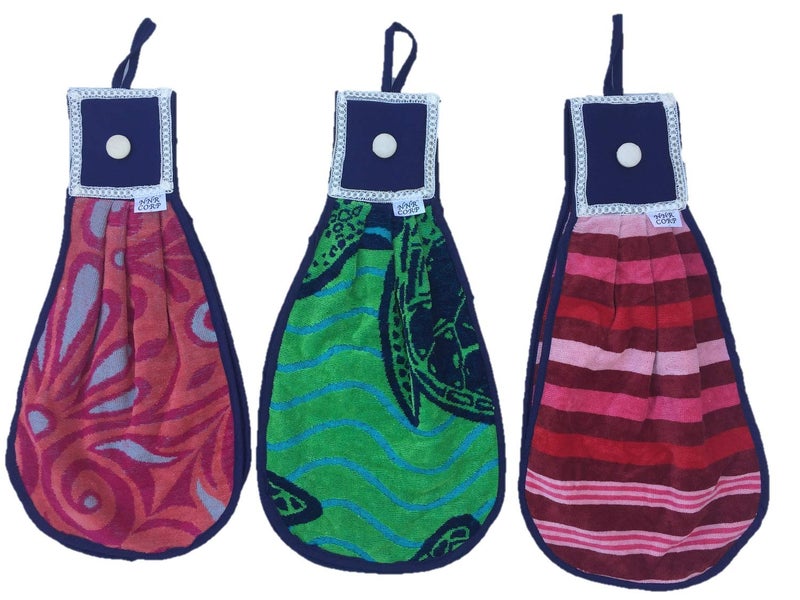 Nnr Kitchen Hanging Towel NapkinsSet of 3 Pcs_Super Absorbant Double Sided - Image 1