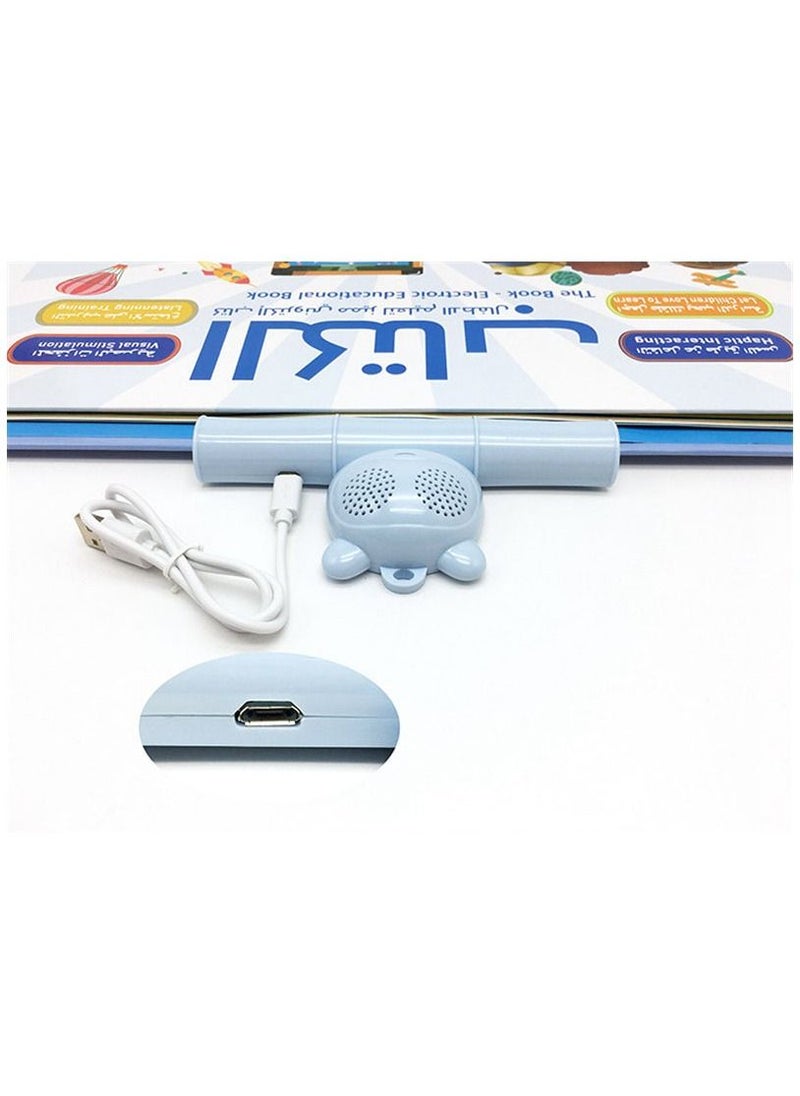 The Electronic Educational Book Toys Point Reading Machine Arabic English E book Intellectual Development Audio Kids Learning Machine  - Image 3