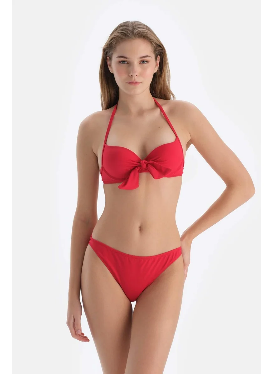 داجي Red Low Waist Bottom