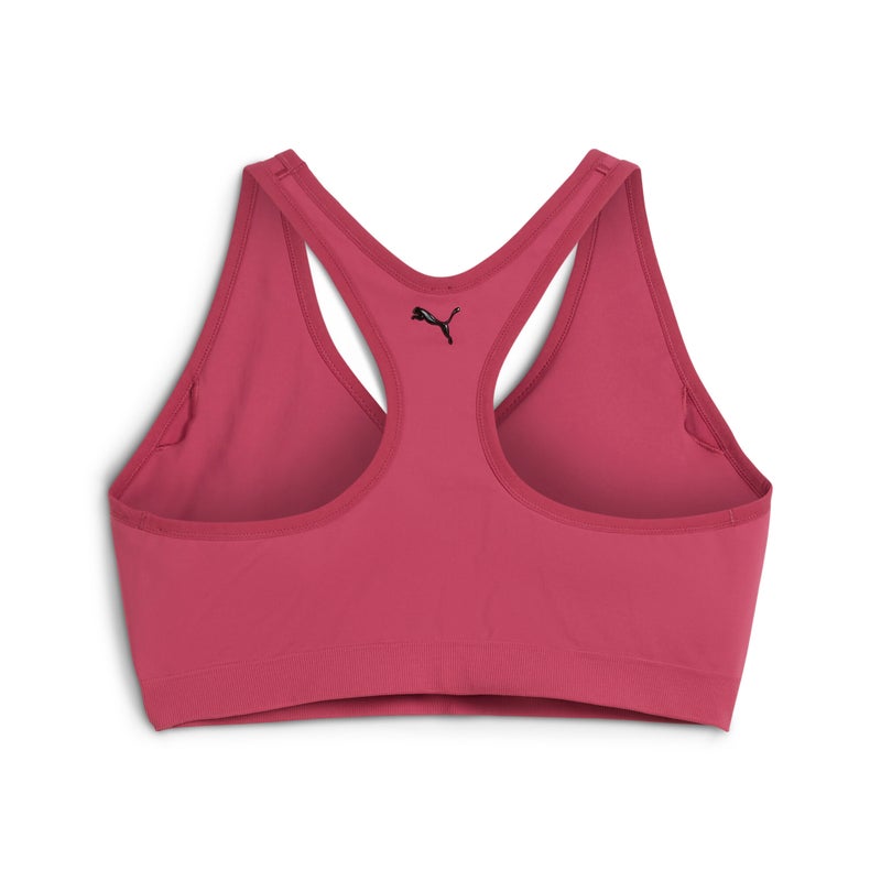 PUMA 4KEEPS SHAPELUXE Womens Red Sports Bra - Image 2