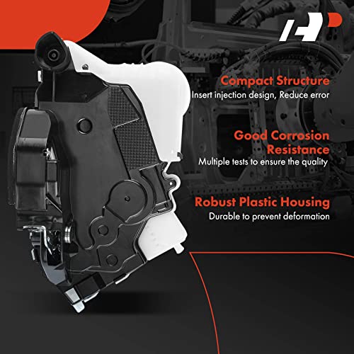 A-Premium Door Latch Lock Actuator Compatible with Toyota Vehicles - Tacoma 2005-2015, Front Right Passenger Side, Replace# 6903004030, 69030-04030 - Image 5