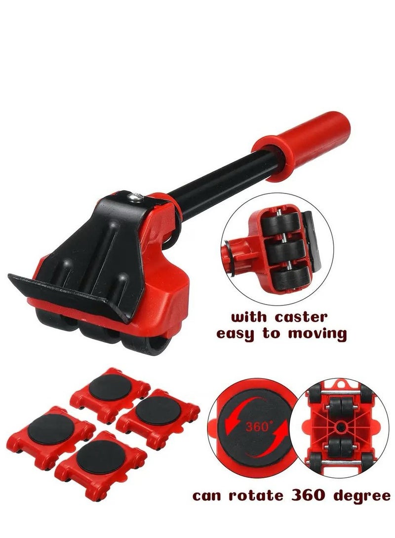 Heavy duty furniture lifter for easy and safe moving, pulley device suitable for sofas  and refrigerators  - Image 2