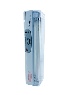 Veto Veto 220-240V 2x8W Tube Emergency light Bulkhead, White, Emergency Lighting  - Image 1