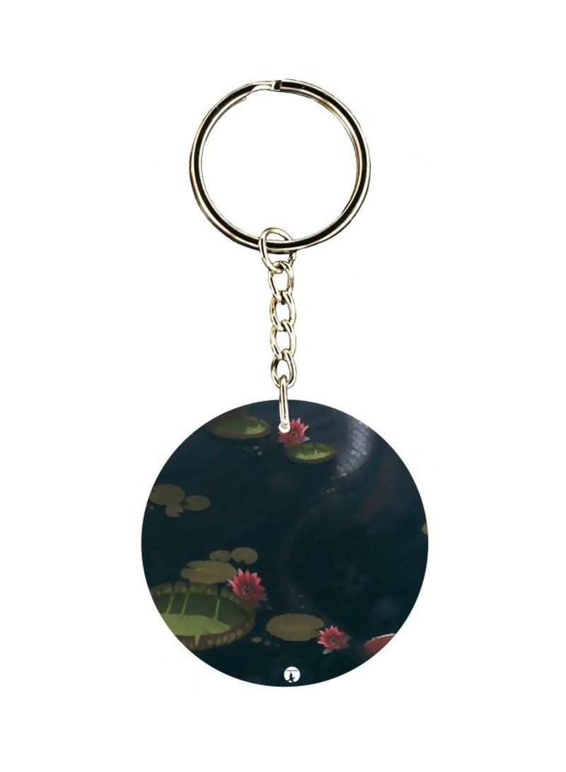 RKN Printed Single Sided Keychain
