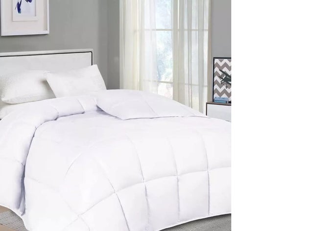 CONSCIOUS SERIES DOWNALTERNATIVE QUILTED REVERSIBLE COMFORTER FOR ALL SEASION DOUBLE BED