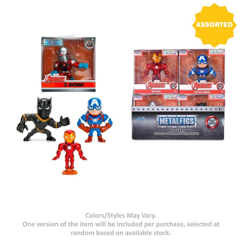 Jada Metalfigs Marvel Avengers Wave 2 Die-Cast Figure (6.35 cm, Assorted) - Image 1