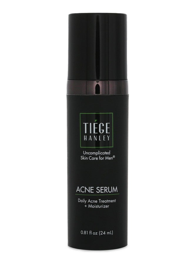 tiege hanley Mens Acne Serum For Face - Lightweight Facial Acne Serum With Salicylic Acid, Granactive Complex & Tea Tree Oil For Blackheads, Open Pores & Redness - Moisturizer For Oily Skin - Image 1