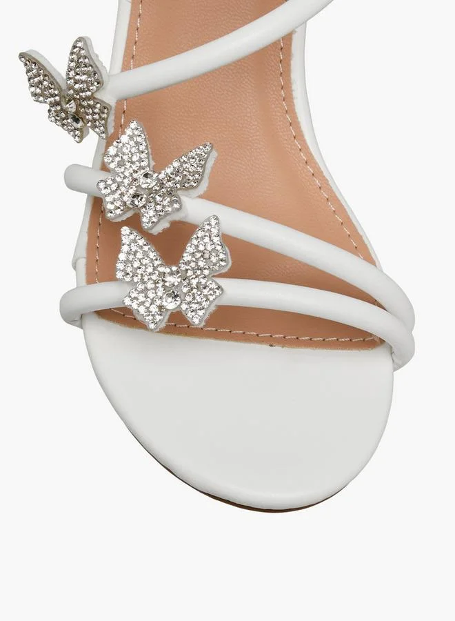 Flora Bella By Shoexpress Flora Bella Girls Block Heel Sandals