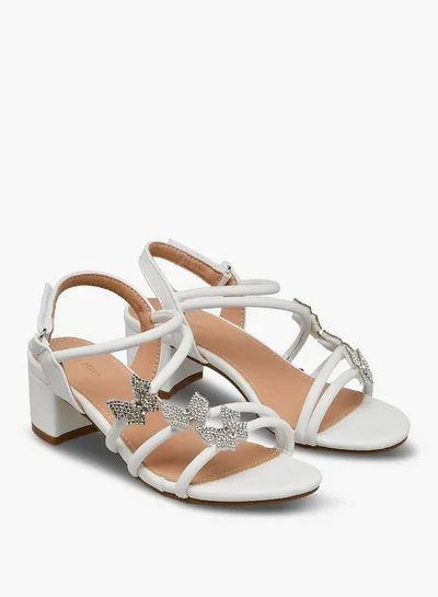 Flora Bella By Shoexpress Flora Bella Girls Block Heel Sandals