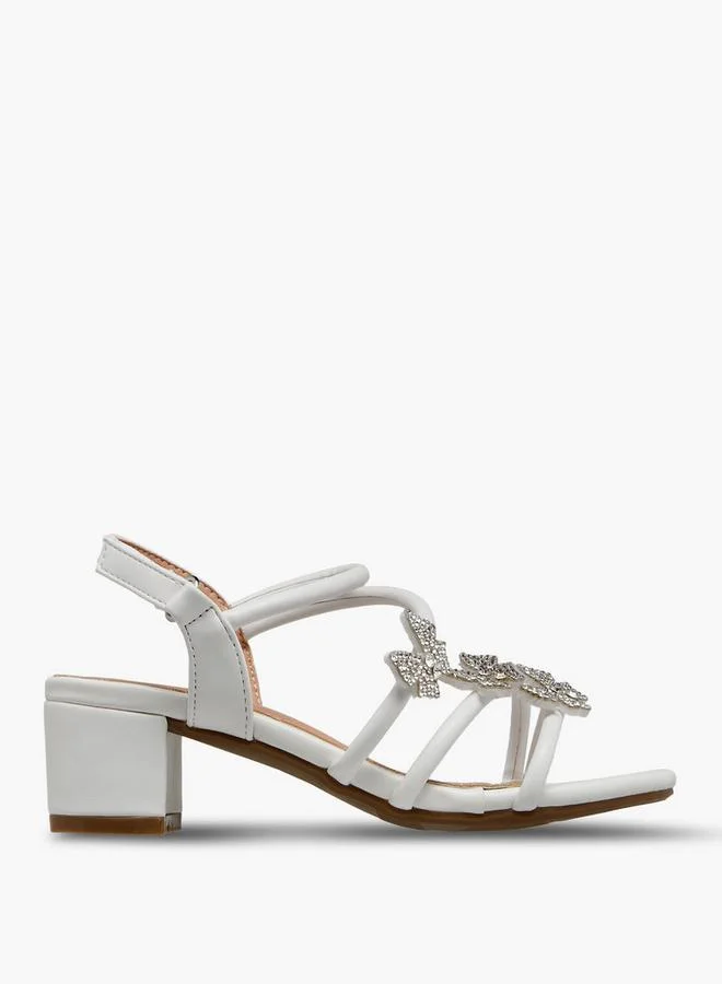 Flora Bella By Shoexpress Flora Bella Girls Block Heel Sandals