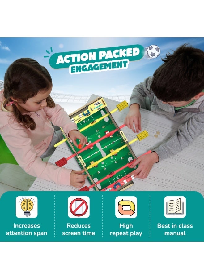 Smartivity Foosball DIY STEM Educational Toy Kit for Kids Age 6+ | Wooden Learning Toy | Build & Play | Gift for Boys & Girls - Image 2