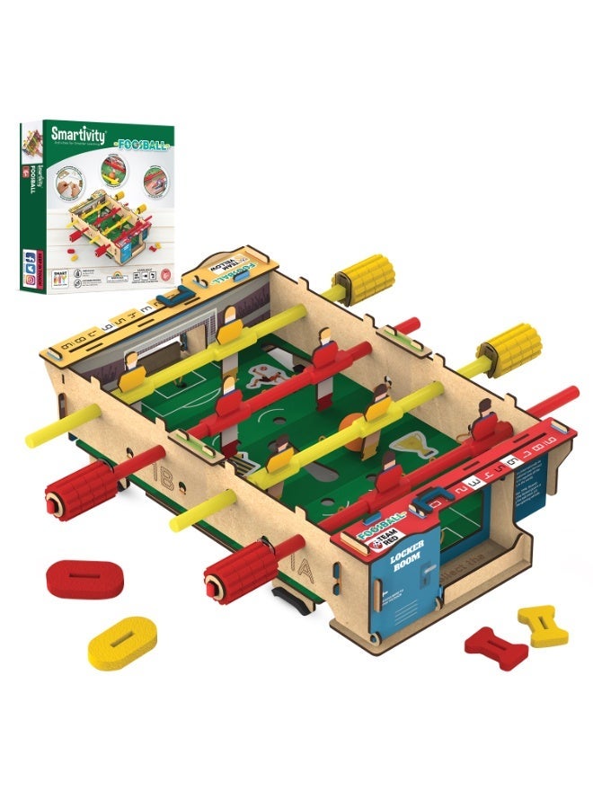 Smartivity Foosball DIY STEM Educational Toy Kit for Kids Age 6+ | Wooden Learning Toy | Build & Play | Gift for Boys & Girls - Image 1