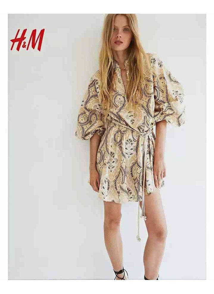 H and M - HM Women's New Loose Lightweight Comfortable And Fashionable Dress - Image 1