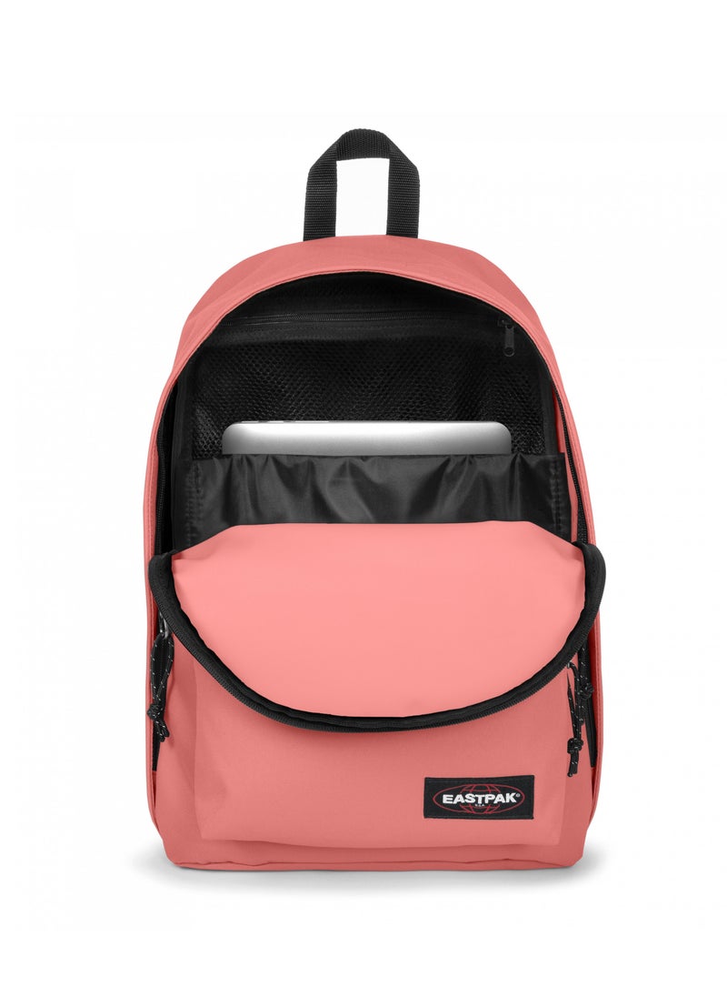 EASTPAK Out Of Office Peach Pink Medium Backpack With Laptop Protection  - Image 2