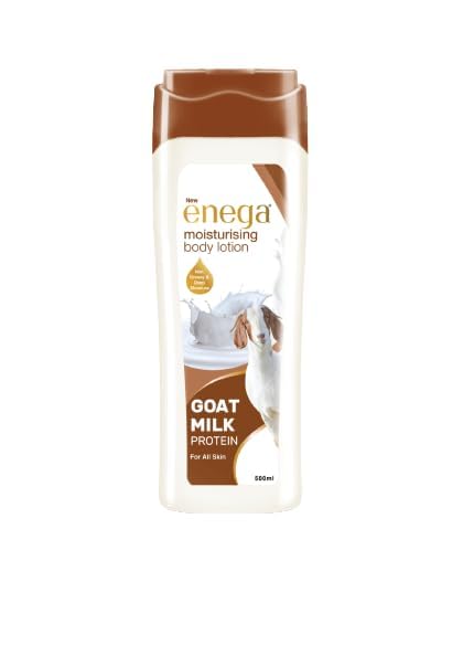 Enega Goat Milk Protein For All Skin Non Grassy & Deep Nourish Moisturizing Body Lotion for Men & Women - Pack of 3(100 ML,300 ML,500 ML) - Image 4