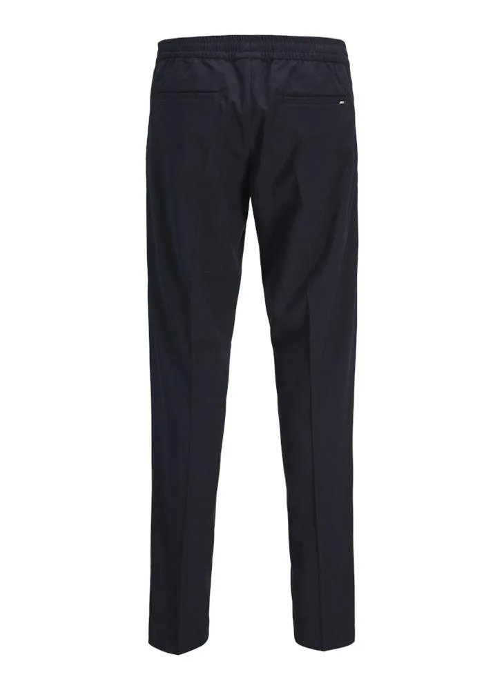 JACK & JONES Dark Navy Casual Trousers for Men | Best Price UAE