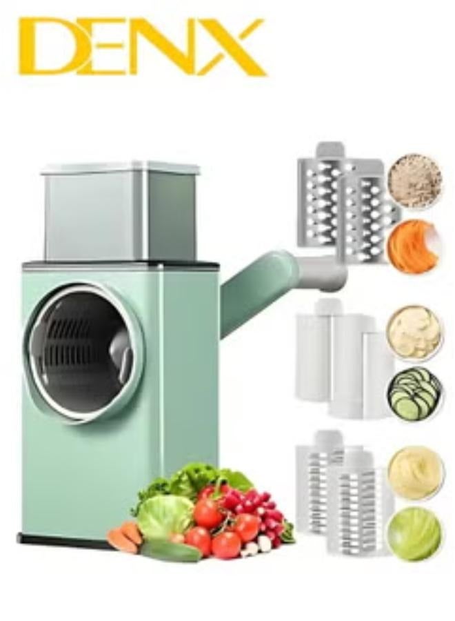 Denx Multi Functional 3-in-1 Vegetable Chopper Manual Potato and Vegetable Slicer Cheese Grater Cutter and Chopper Perfect for Professional and Home Use Comfortable Fast and Exceptional by Denx DX2526 - Image 1