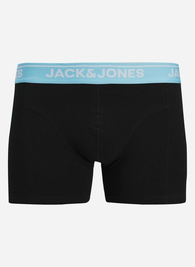 جاك اند جونز حزمة من 3 سراويل داخلية بخصر مطبع - Image 3