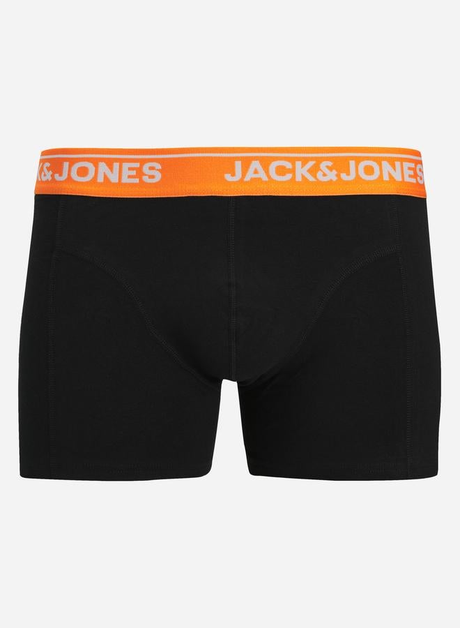 جاك اند جونز حزمة من 3 سراويل داخلية بخصر مطبع - Image 4