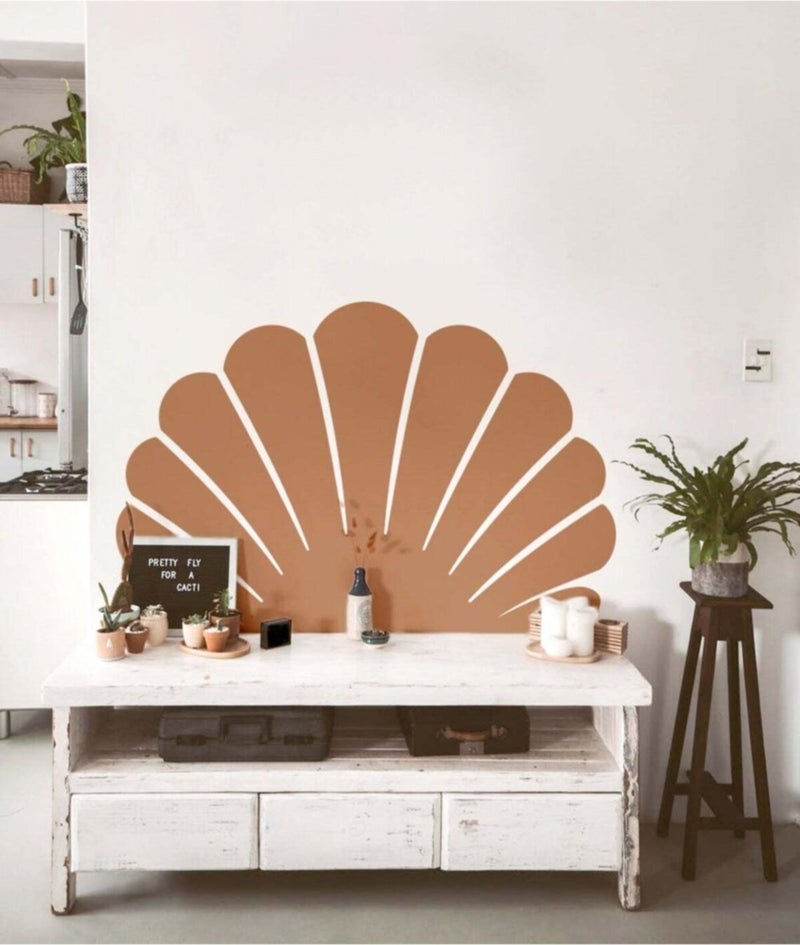 Kt Grup Kt Group Bohemian Half Sun Special Design Wall Sticker