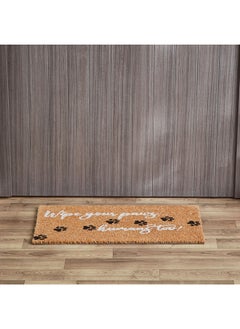 Wipe Printed Coir Doormat with Latex Back 75 x 40 cm - pzsku/Z711A43669E00E3D2545EZ/45/_/1702014315/3aed848b-3338-4e4e-99e6-381aa4b708be