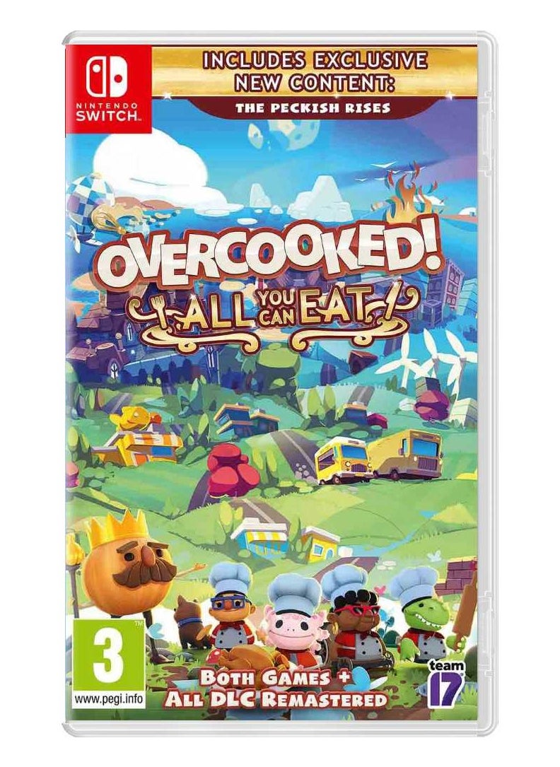 Overcooked! All You Can Eat Nintendo Switch - Party Cooking Game