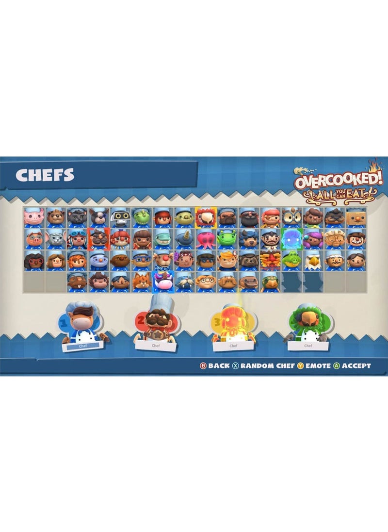 Overcooked! All You Can Eat Nintendo Switch - Party Cooking Game
