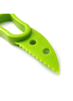 O Ozone 2 in 1 Avocado Slicer [ Peeler and Cutter ] [ Fruit Cutter / Vegetable Cutter ] Multi-Function Specialty Tool [ Dishwasher Safe ] - Green  - Image 3