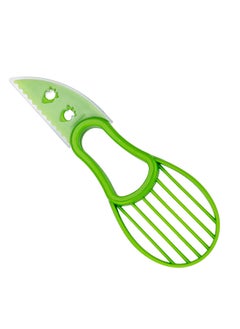 O Ozone 2 in 1 Avocado Slicer [ Peeler and Cutter ] [ Fruit Cutter / Vegetable Cutter ] Multi-Function Specialty Tool [ Dishwasher Safe ] - Green  - Image 2