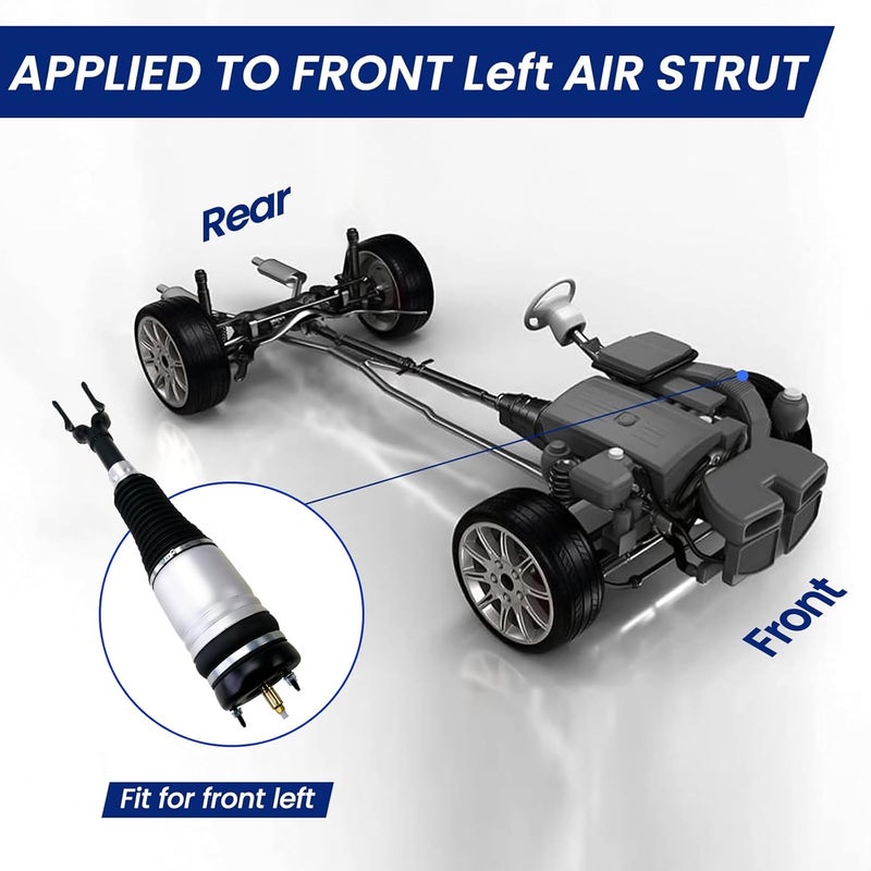 KEIYSHOLCK Front Left Air Strut Suspension for Jeep Grand Cherokee SRT 2011-2015 - Image 3