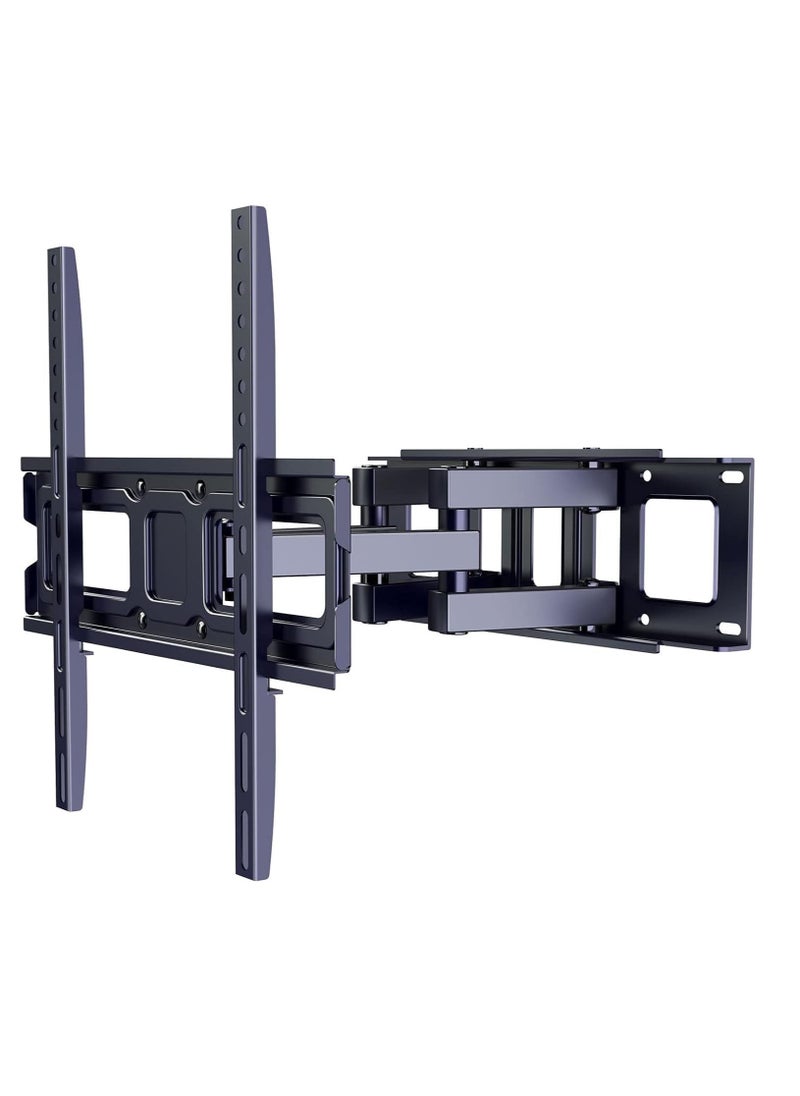 ELTRAZONE Full Motion TV Wall Mount Bracket for 26-55 Inch LED, LCD, OLED TVs – Dual Articulating Swivel Arms, Tilts & Rotates, Max VESA 400x400mm, Supports Up to 99 lbs – Adjustable & Sturdy Wall Mount for Optimal Viewing  - Image 1