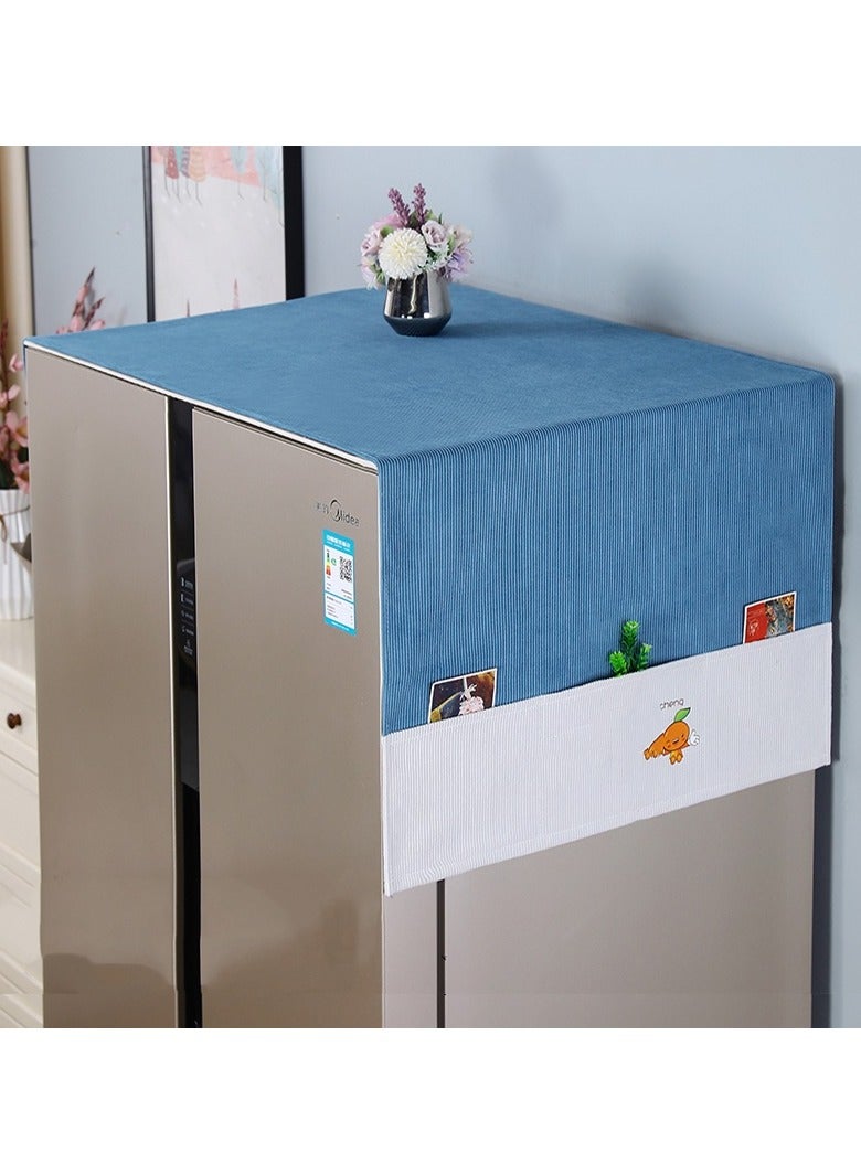 EBMINI Anti Slip Refrigerator Dust Cover Dust Cloth Cover 