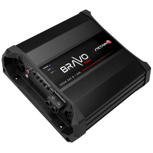 Stetsom Bravo Full 3000 1 Ohm Mono Car Amplifier, 3000.1 3K Watts RMS, 1Ω Stable Car Audio, HD Sound Quality, 3000x1, Crossover & Bass Boost, Car Stereo Speaker Subwoofer MD, Smart Coolers - Image 4