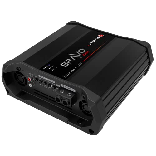 Stetsom Bravo Full 3000 1 Ohm Mono Car Amplifier, 3000.1 3K Watts RMS, 1Ω Stable Car Audio, HD Sound Quality, 3000x1, Crossover & Bass Boost, Car Stereo Speaker Subwoofer MD, Smart Coolers - Image 3