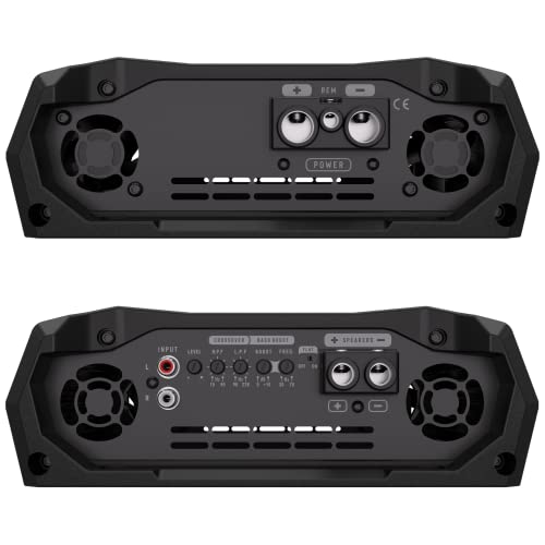 Stetsom Bravo Full 3000 1 Ohm Mono Car Amplifier, 3000.1 3K Watts RMS, 1Ω Stable Car Audio, HD Sound Quality, 3000x1, Crossover & Bass Boost, Car Stereo Speaker Subwoofer MD, Smart Coolers - Image 5