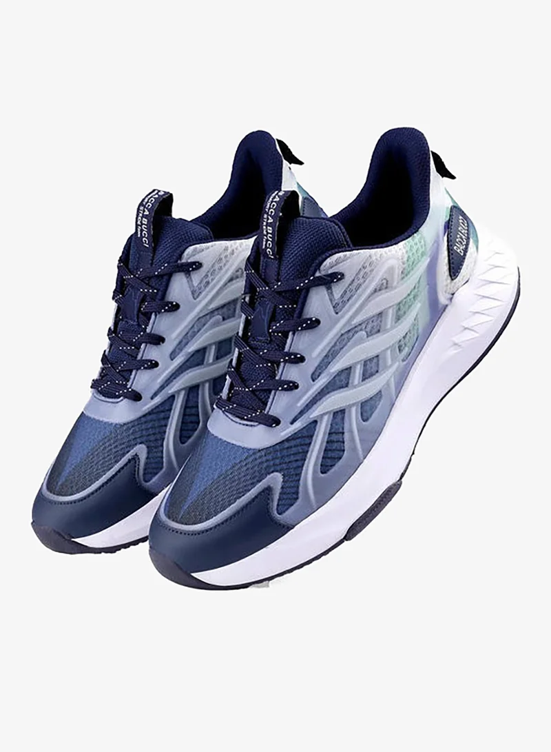 Bacca Bucci Blue HELIX Low-Top Casual Athleisure Shoes for Men | Best Price UAE