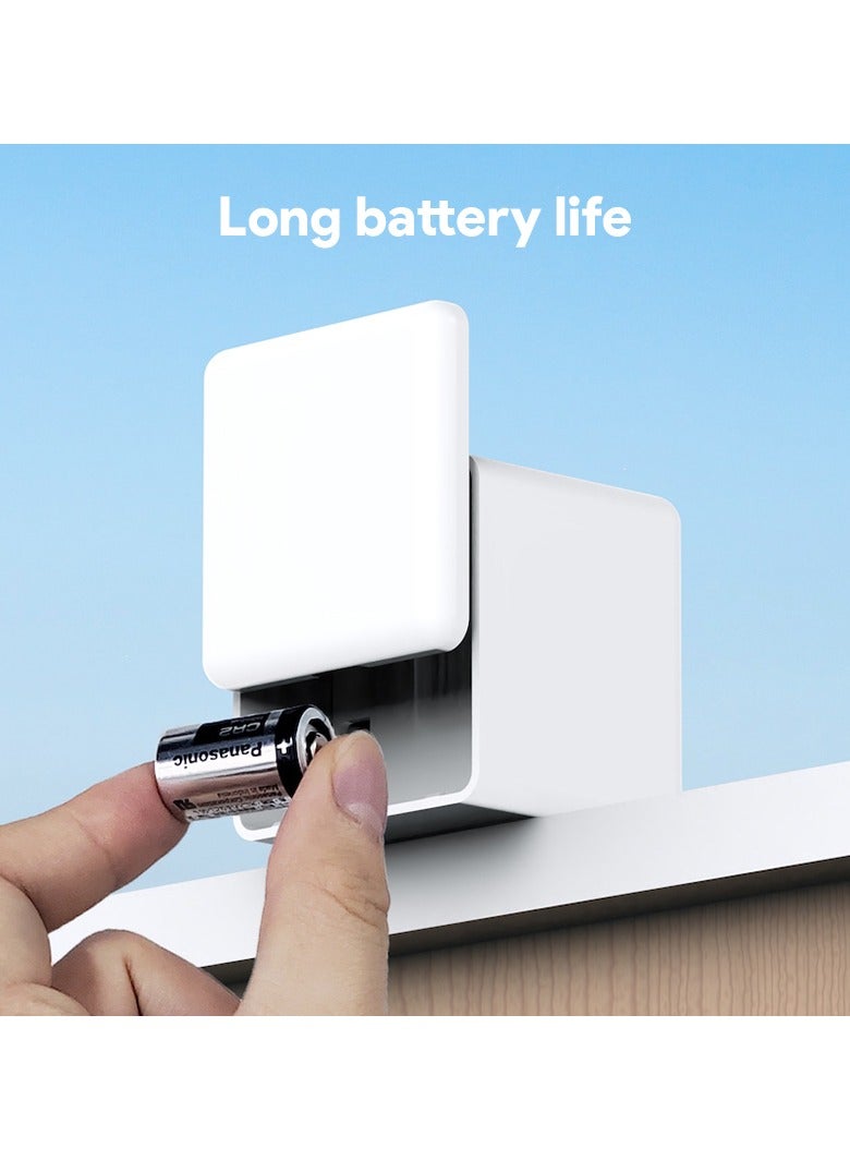Smart Fingerbot Tuya Bluetooth Switch Button Pusher Bluetooth Smart Switch Works with Tuya Smart Life App，white
