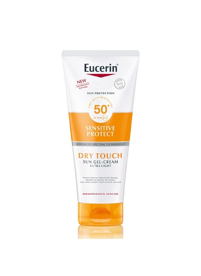Eucerin Sun Cream Dry Touch Ultra Light Sensitive Protect Gel SPF50+ 200ml 